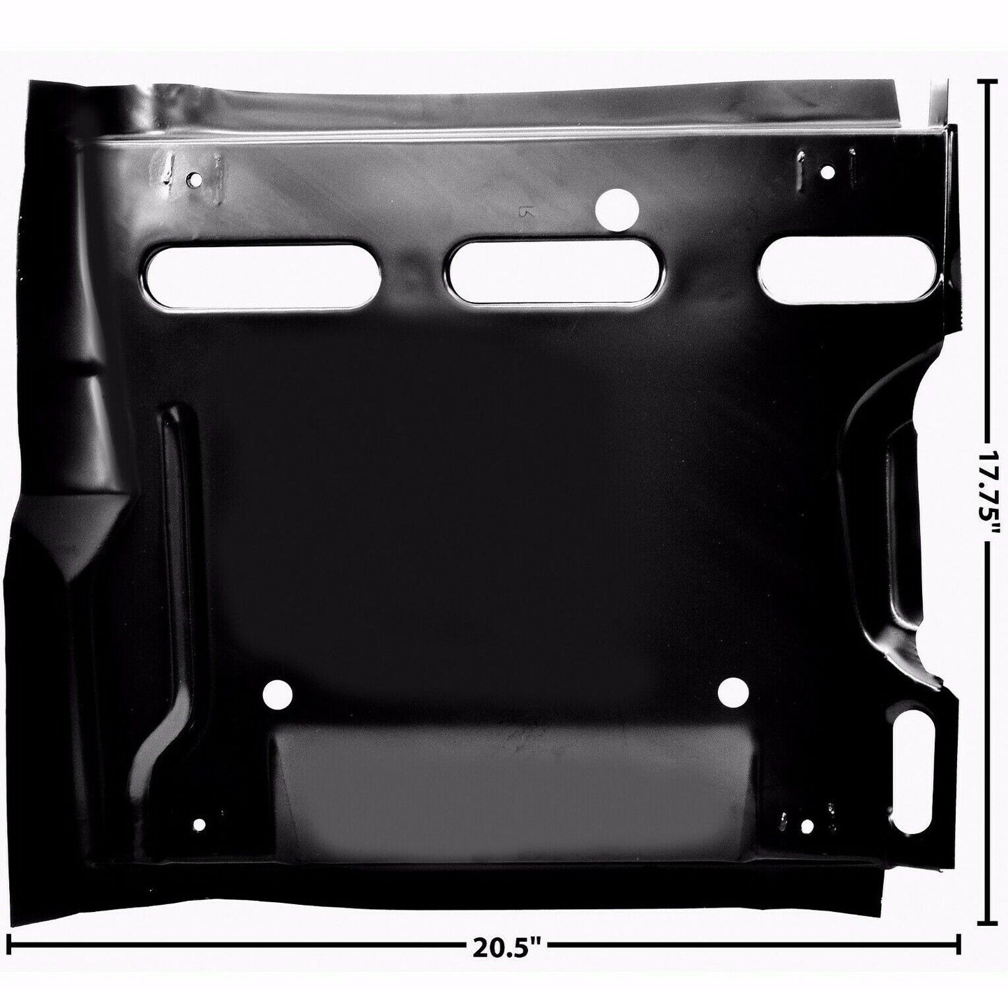 1967 1968 Camaro Seat Platform Right Side 1 Set track Mount Holes EDP Steel