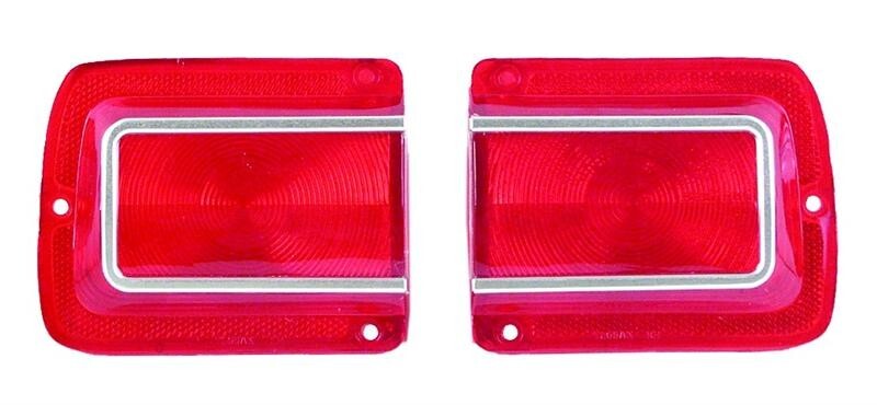 TAIL LAMP LENS 1965 CHEVELLE PAIR