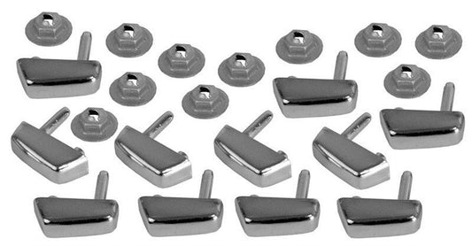TOP GRILLE MOLDING FASTENERS 11PCS 1962 IMPALA