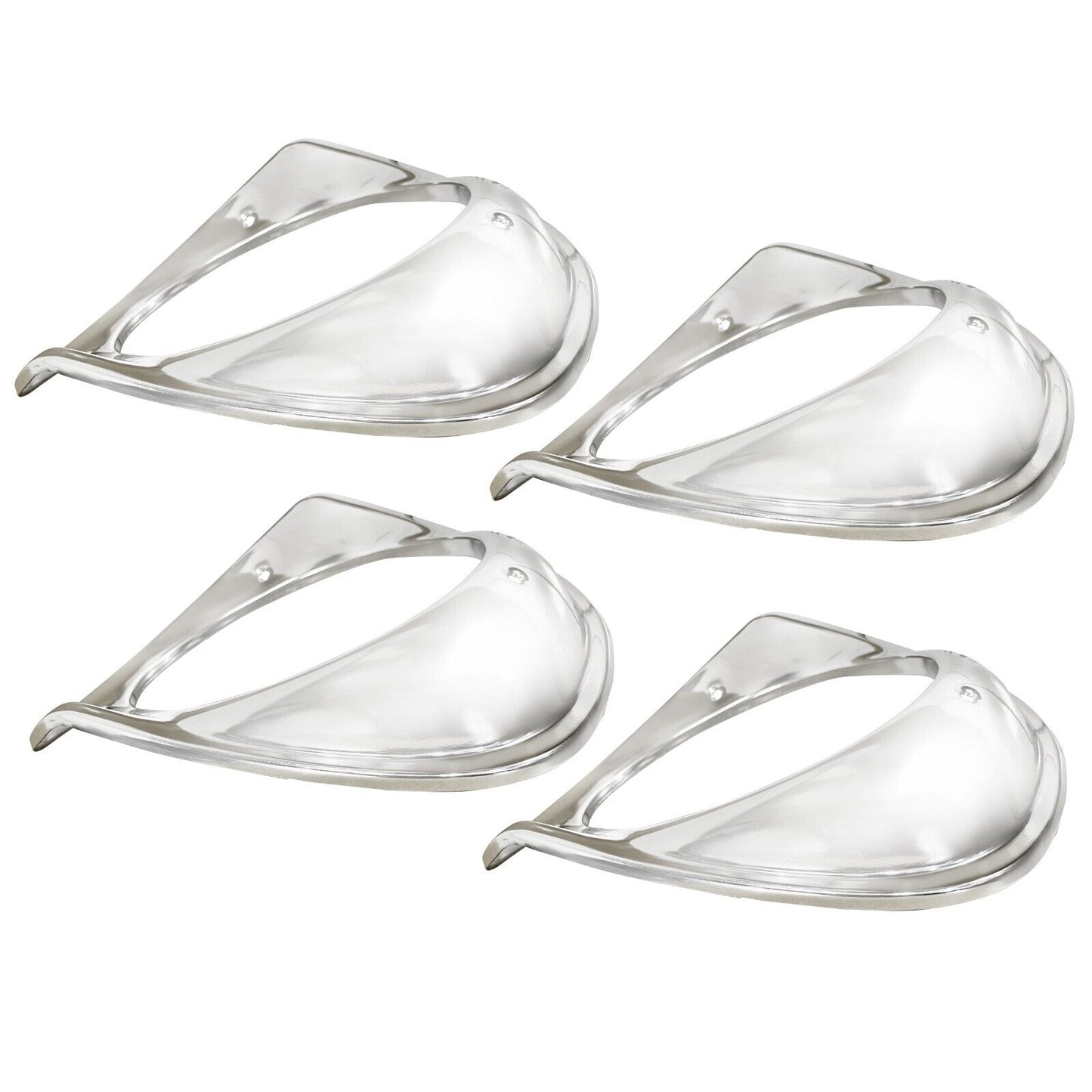 1963 63 Chevy Impala Headlamp Headlight Bezels 4 PCS Set Dynacorn