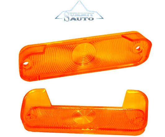 1965 Chevy Chevelle El Camino Parking Light Lamp Lenses Driver & Passenger Side