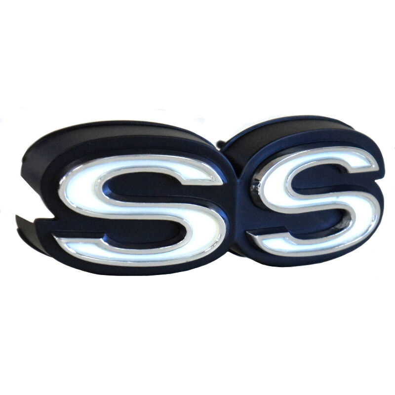 1970 Chevy Chevelle El Camino Super Sports "SS" Front Grille Emblem w/ Retainers