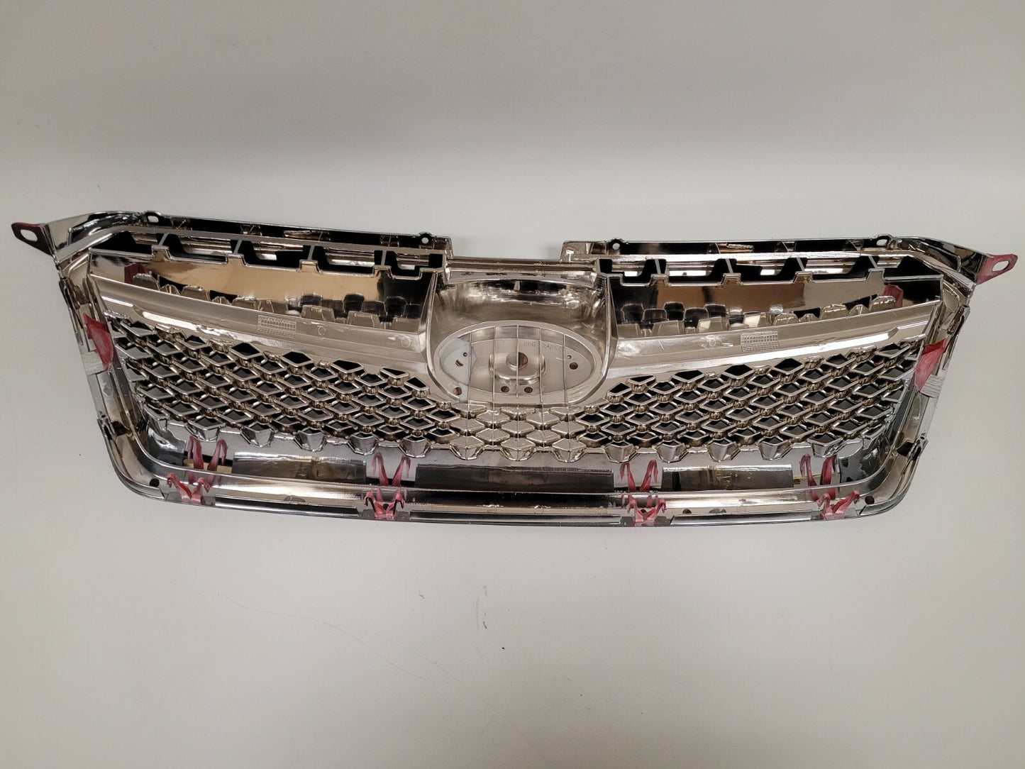 Fits SUBARU XV CROSSTREK 2016 2017 Front Honeycomb Chrome Grill Grille whole set