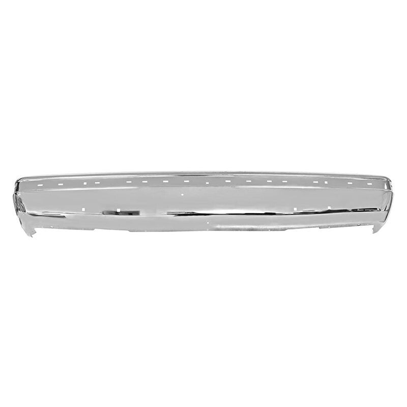 FRONT BUMPER CHROME 1987-91 FORD TRUCK W / HOLES
