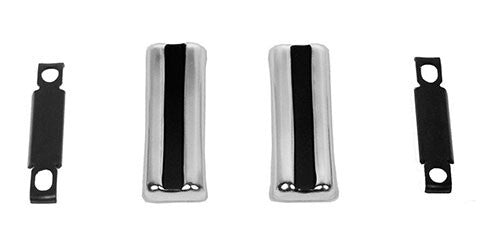 REAR UPPER BED CORNER OUTER MOLDING  1968-69 EL CAMINO