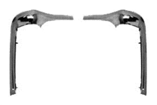 EYEBROW MOLDING PAIR   1968-72 NOVA