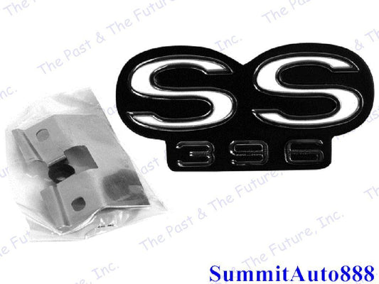 1967 67 Chevy Chevelle El Camino Grille Grill Ornament Emblem SS 396 CVEM67-2