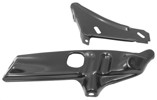 BUMPER REAR LH BRACKETS  1966-67 NOVA  2PCS