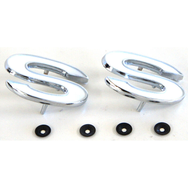 1969 1970 1971 1972 Chevy Chevelle GM Fender Emblem SS w/ Retainers