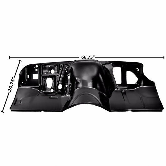 1969 1970 1971 1972 Chevy Pickup Truck Firewall With Toe Pan / Dynacorn