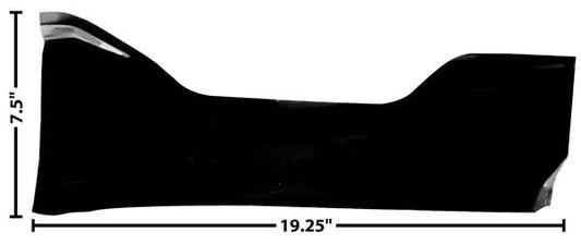 1955 1956 1957 1958 1959 Chevy Pickup Truck Cowl Inner Kick Plate Right Side