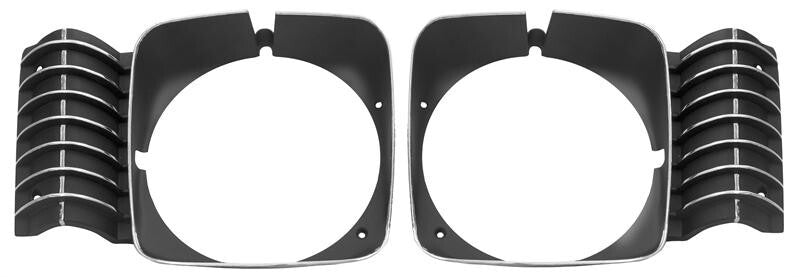 HEADLAMP BEZEL 1968 ONLY NOVA PAIR