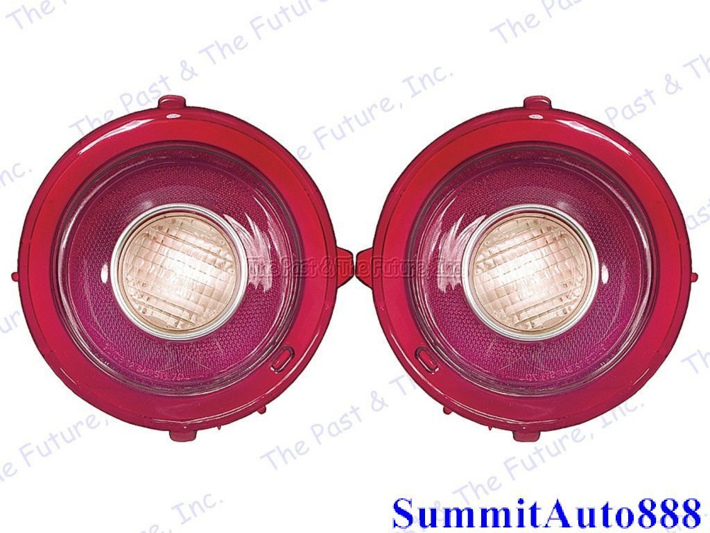 70 71 72 73 Camaro Backup Back Up Lamp Light Standard R&L Pair 2PCS CATL7073-7P