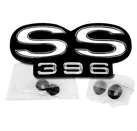 1967 Chevelle El Camino Emblem Rear Panel GM " SS 396 " Dynacorn