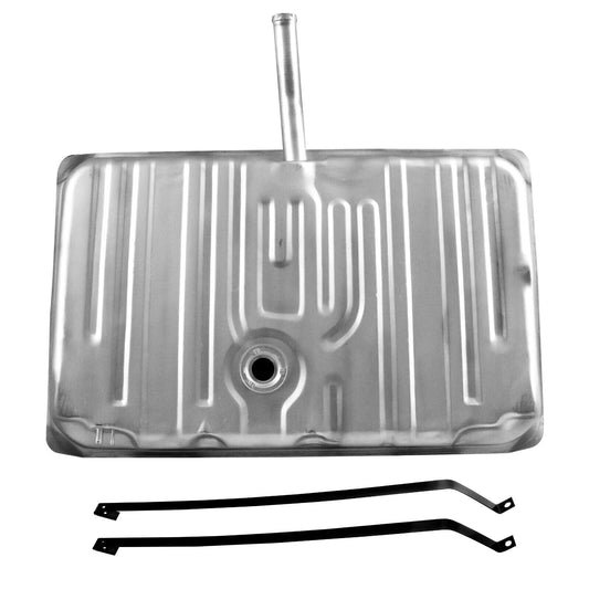 1968~1969 Chevelle Fuel Gas Tank w/Straps - Galvanized Tank 2 Vent wo/ E.E.C