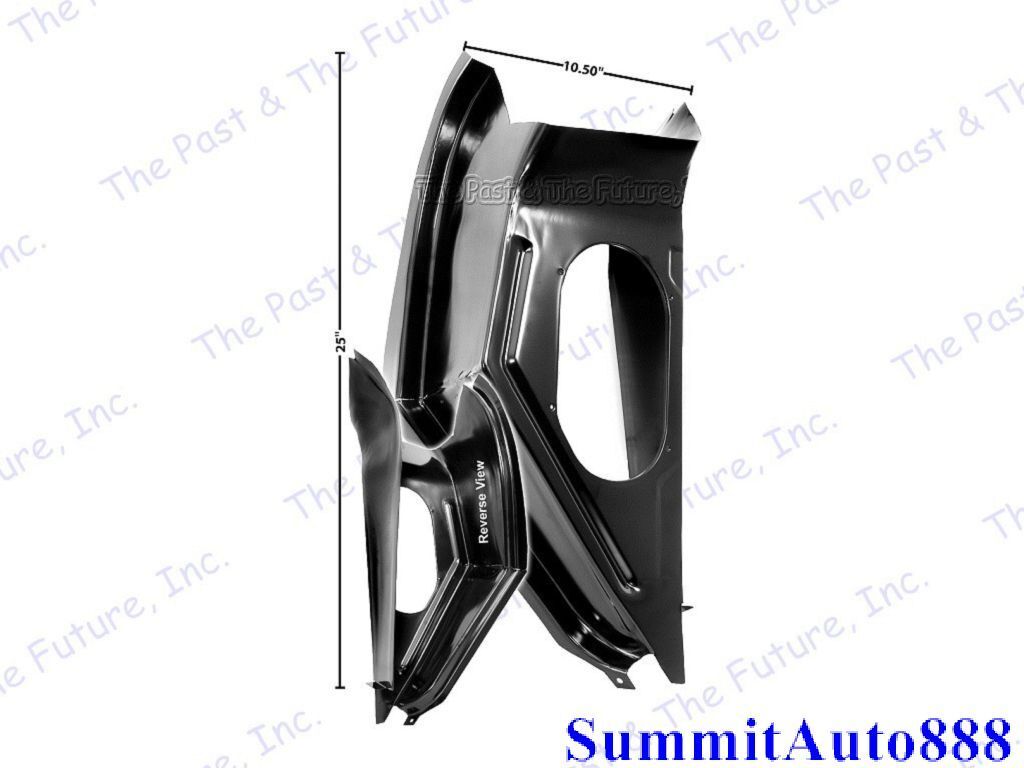 1966 1967 Chevy Nova Cowl Shoulder - Weld Through Primer Right NOCP6667-72R