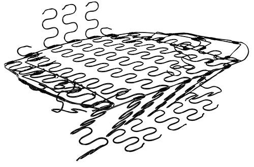 SEAT BOTTOM SPRING 1962-65 CHEVY NOVA /IMPALA