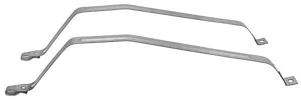 GAS TANK STRAPS STAINLESS PAIR 1967-1969 CHEVROLET CAMARO/FIREBIRD