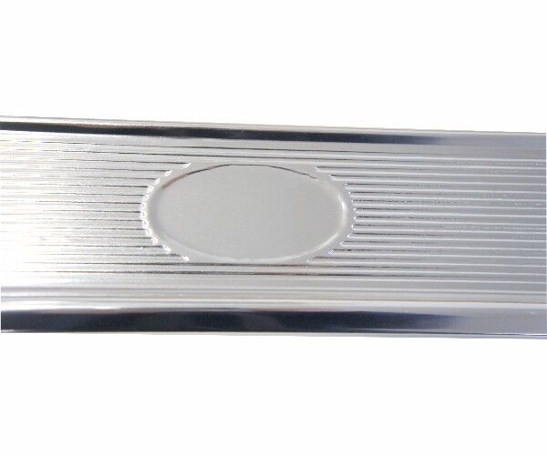 61 62 63 64 Impala Sill Scuff Plate w/ Body by Fisher Decal LH Left Driver Side