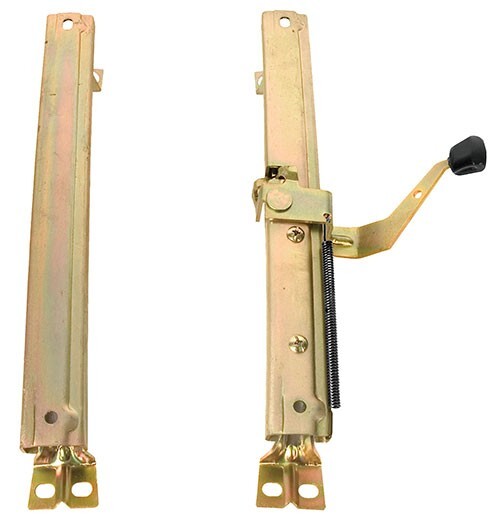 Seat Track Right/Passenger Side 2-Piece Set 1966-1972 Dynacorn #1560