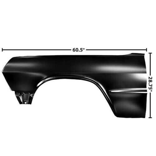 1963 63 Chevy Impala Fender Left Driver Side Dynacorn NEW