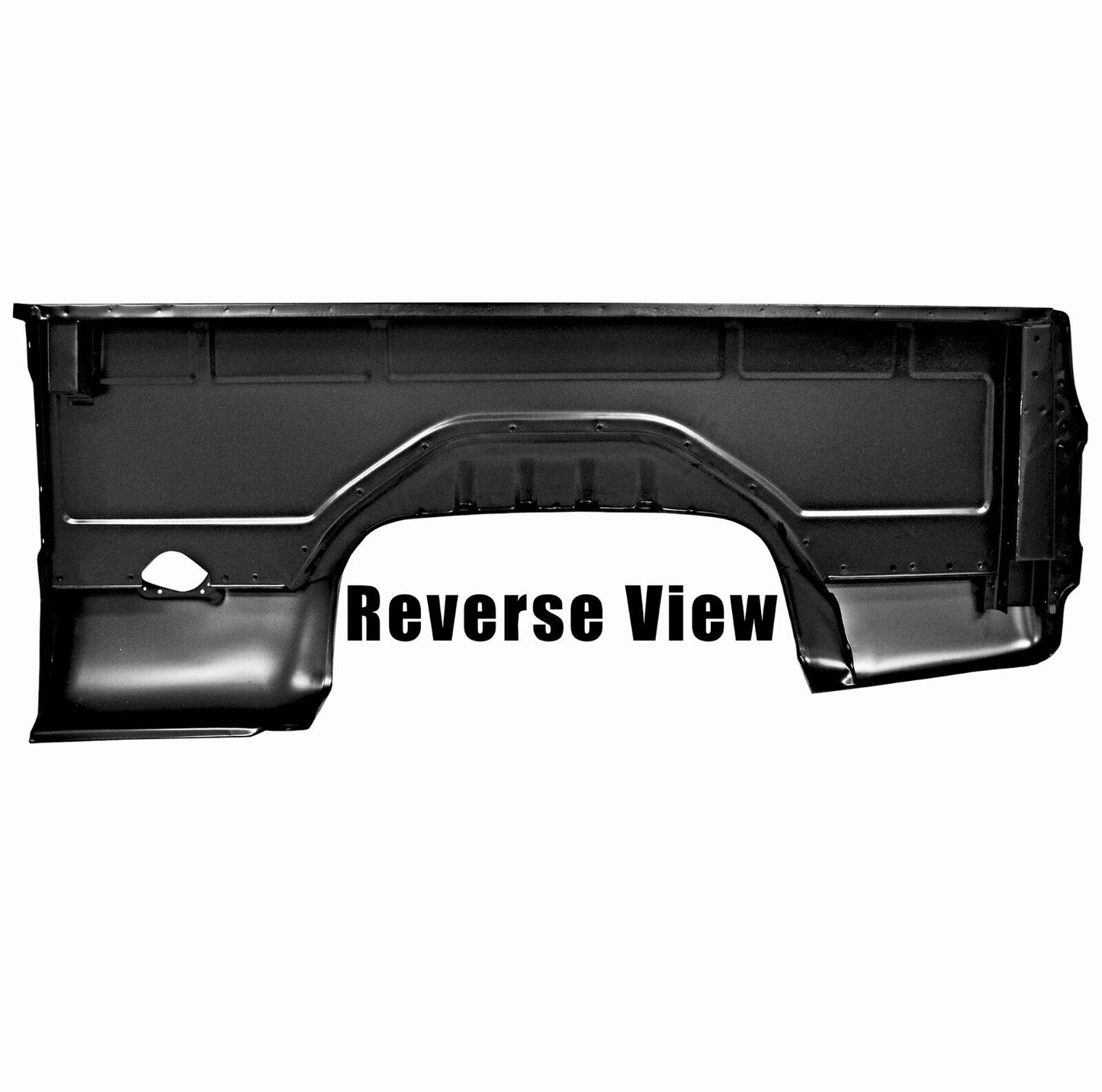 1979~1987 Chevy Pickup Truck Bedside Panel Right Side Short Bed Square Gas Door