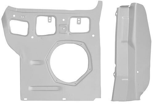 1969-70 Mustang, Cougar Pillar/Kick Panel Inner w/WTP -RH