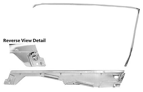 DOOR WINDOW FRAME KIT RH 1965-66 CONV  RH MUSTANG