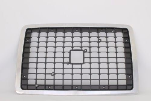 Fits Front Grille Fits  VOLOV VNL  Black Chrome NEW W/O bug screen G46*