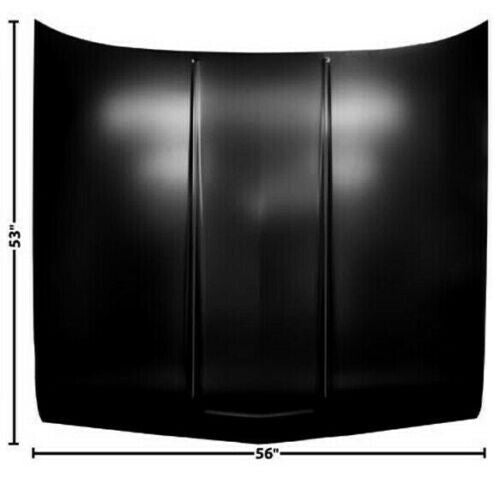 1962 Impala Hood EDP Coated Steel Dynacorn New Free Shipping / Ship By Truck