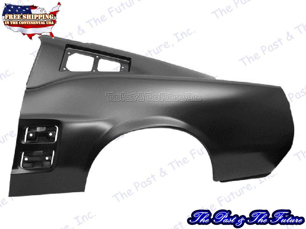 Quarter Panel w/ Sail Trunk Gutter Weld Through Primer Fastback Left MSQP67-70L