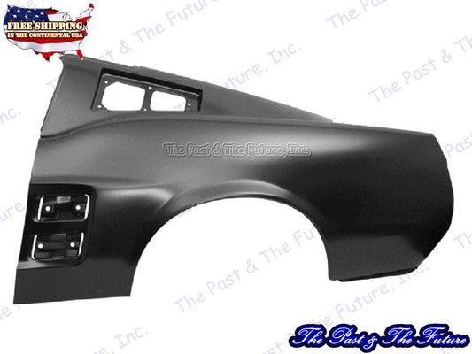 Quarter Panel w/ Sail Trunk Gutter Weld Through Primer Fastback Left MSQP67-70L
