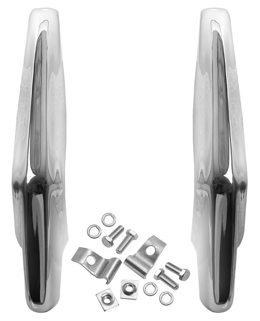 REAR BUMPER GAURDS 1962 CHEVROLET IMPALA PAIR