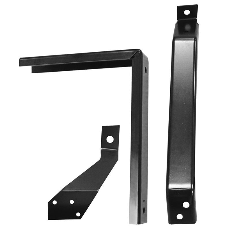 REAR BUMPER BRACKET LH DRIVER SIDE 1955-58 CHEVROLET CAMEO TRUCK  3 PCS SET