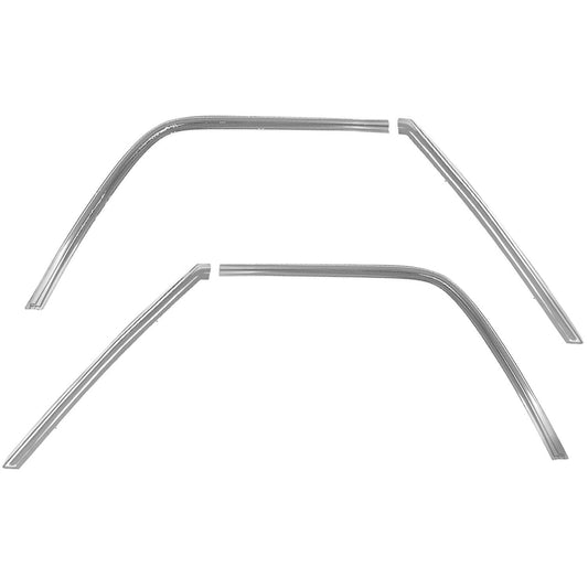 1968~1972 Chevy El Camino Door Frame Molding 4 PCS Set Dynacorn