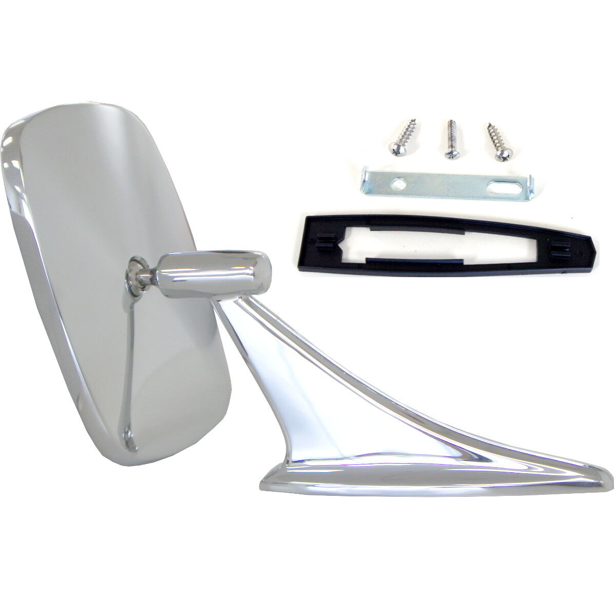 1970 71 72 Chevelle El Camino Monte Carlo Rectangular Outside Mirror w/Gasket