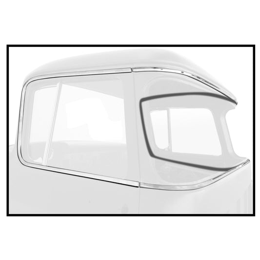 1955 1956 1957 1958 1959 Chevy Pickup Truck Cab Deluxe Molding 6 PCS Stainless