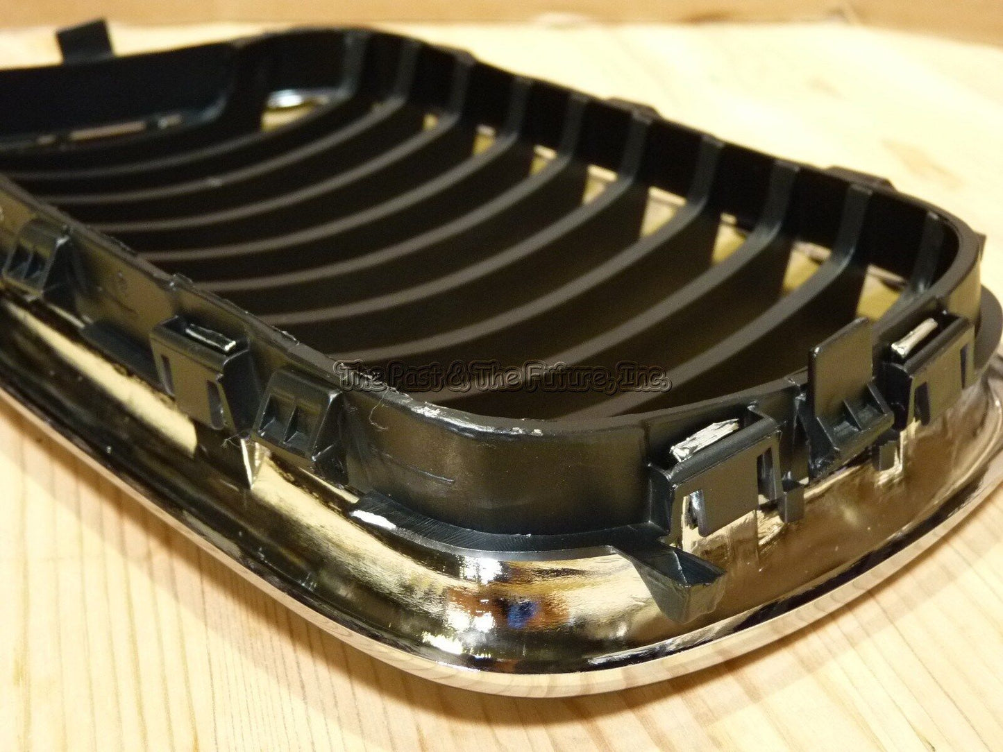 Fit BMW E36 3-Series Aftermarket Front Kidney Grille Grill CHR Black Right