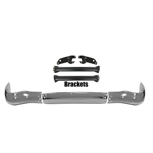 FRONT BUMPER 3 PIECE STYLE 1955 CHEVROLET FULL SIZE