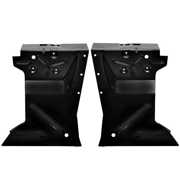 Rear Fender Apron Pair Right & Left Side EDP Coated Metal Dii 1967 1968 Mustang