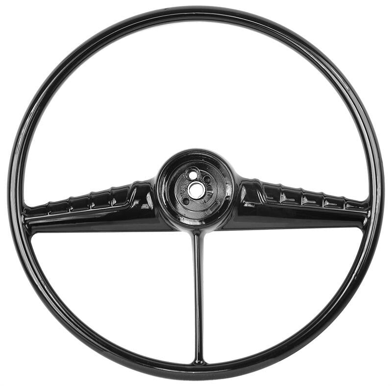 STEERING WHEEL (BLACK) 1954-56 CHEVROLET TRUCK