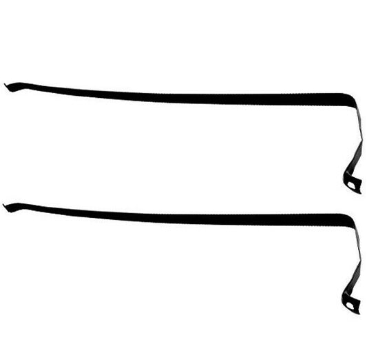 1968-1970 Charger Coronet Roadrunner Fuel Gas Tank Strap Pair EDP Metal Dynacorn