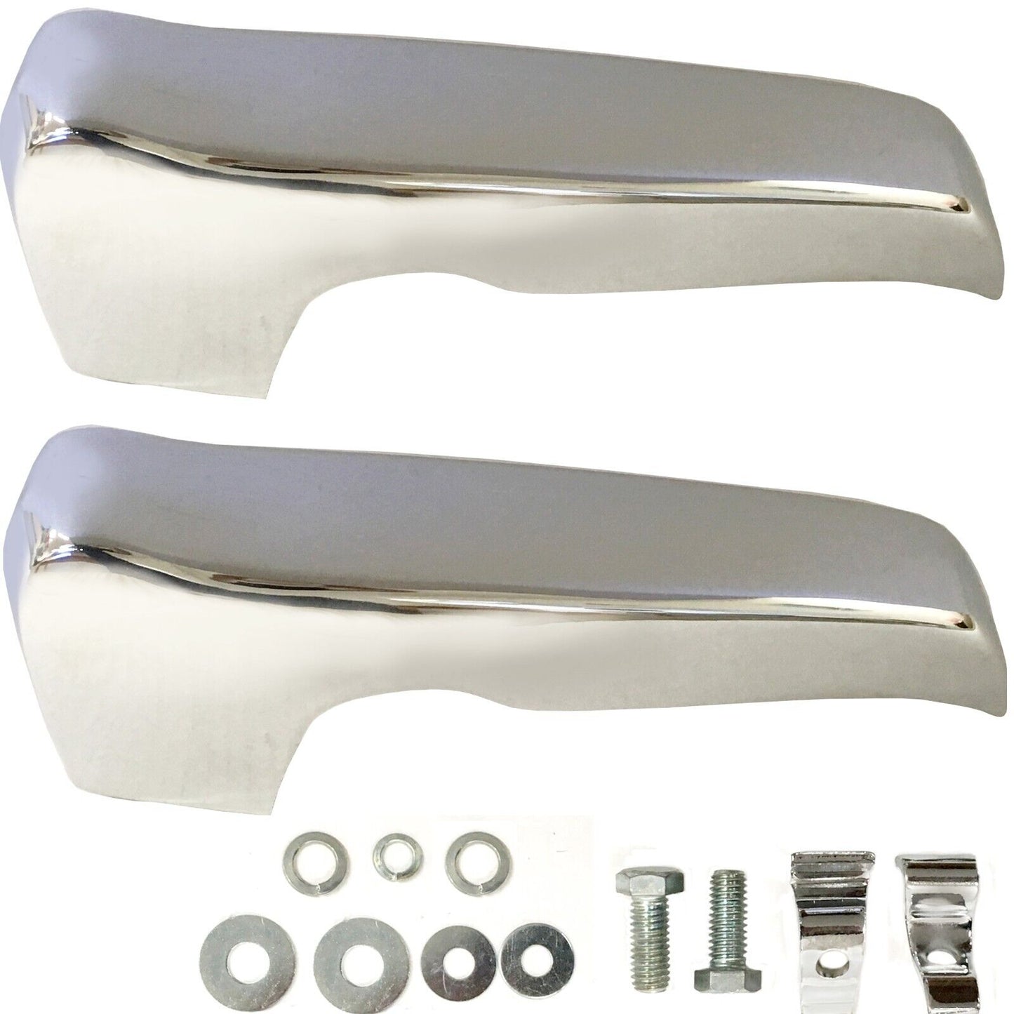 1967~1972 Chevy Pickup Truck Front Bumper Guard Pair w/Hardware Dynacorn