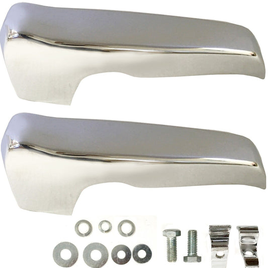 1967~1972 Chevy Pickup Truck Front Bumper Guard Pair w/Hardware Dynacorn