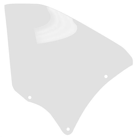 QUARTER GLASS CLEAR RH PASSENGER SIDE 1966-67 CHEVROLET CHEVELLE H/T