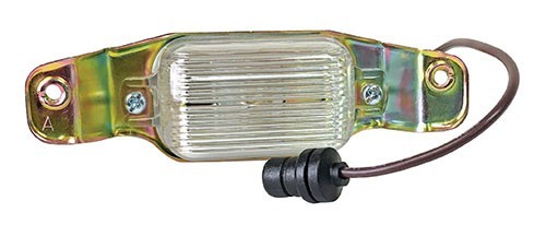 REAR LICENSE PLATE LAMP 1970-72 CHEVROLET CHEVELLE/EL CAMINO