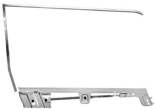 DOOR WINDOW FRAME KIT RH 1967-68MUSTANG CPE