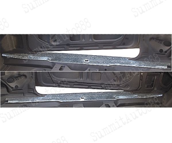 1967~1969 Camaro Inner Rocker Sill Plate Wire Loom Shield 4 PCS Set Coupe Dii
