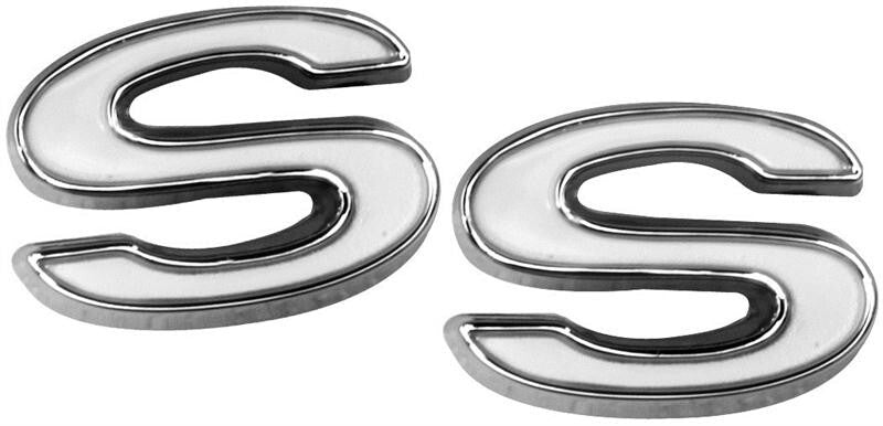 EMBLEM 69-72 FENDER SS CHROME CHEVROLET CAMARO
