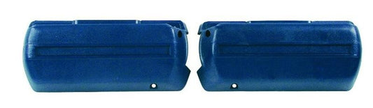 ARM REST BASE DARK BLUE PAIR CAMARO 68-69 CHEVELLE, GTO, NOVA 68-72 CHEVROLET